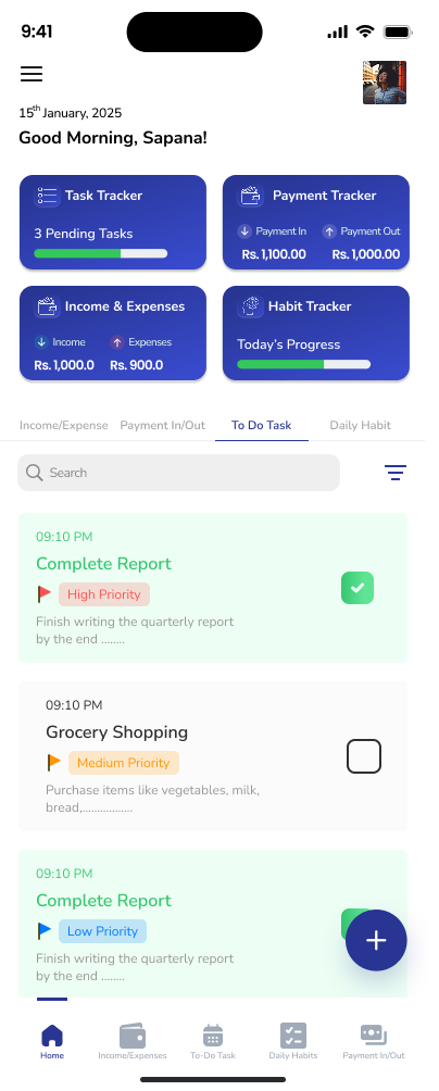 Daily Tracker