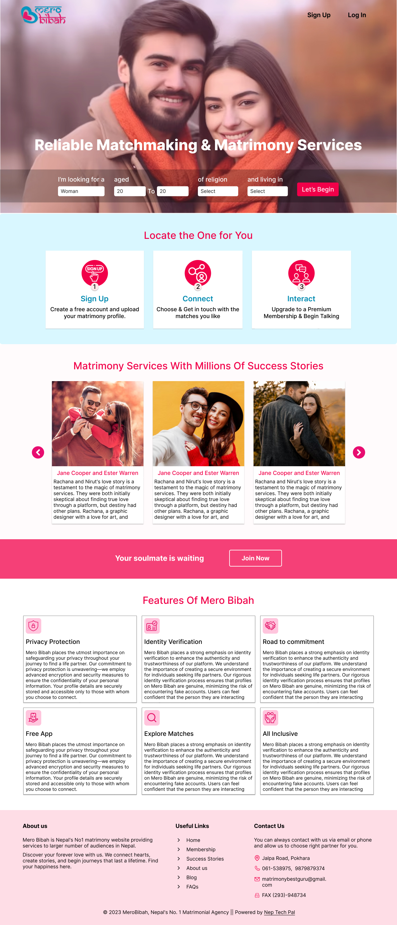 Merobibah Website